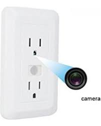 wall plate hidden cameras